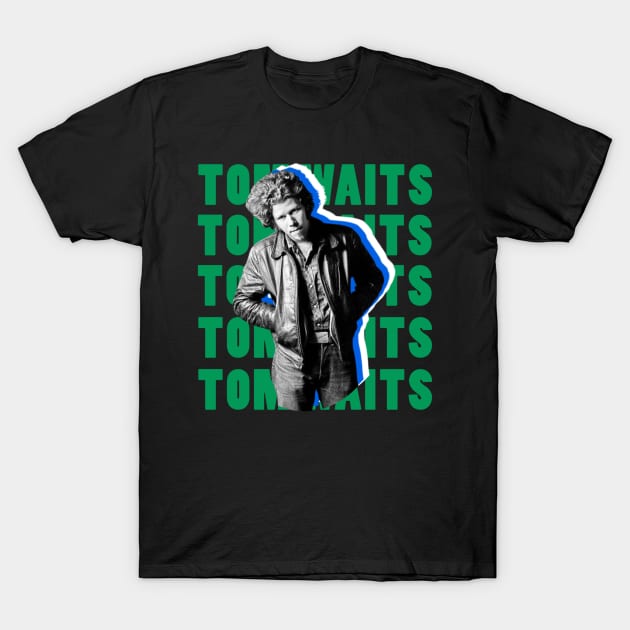 Tom Waits T-Shirt by DirtyChais